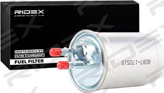 RIDEX 9F0098 - Топливный фильтр autospares.lv