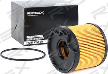 RIDEX 9F0040 - Топливный фильтр autospares.lv