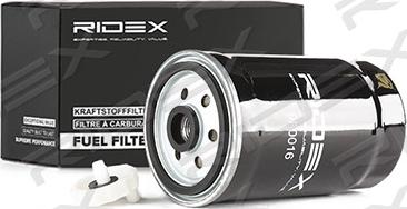 RIDEX 9F0016 - Топливный фильтр autospares.lv