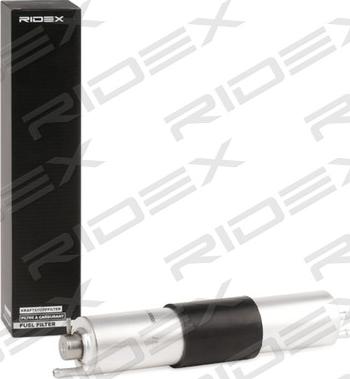 RIDEX 9F0106 - Топливный фильтр autospares.lv