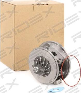 RIDEX 4973C0025 - Картридж турбины, группа корпуса компрессора autospares.lv