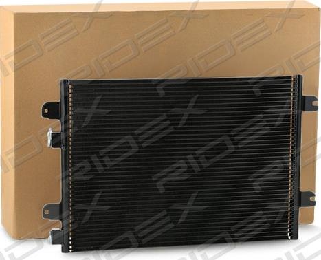 RIDEX 448C0249 - Конденсатор кондиционера autospares.lv