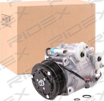 RIDEX 447K0465 - Компрессор кондиционера autospares.lv