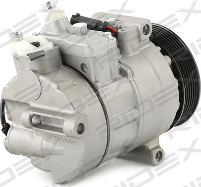 RIDEX 447K0409 - Компрессор кондиционера autospares.lv