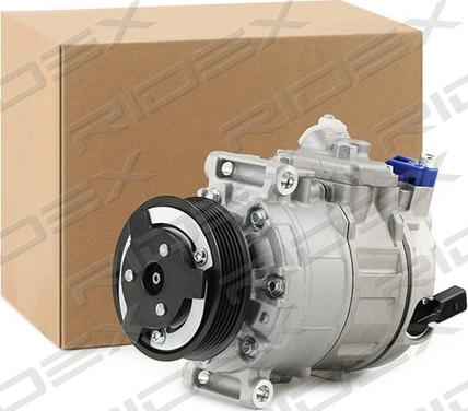 RIDEX 447K0420 - Компрессор кондиционера autospares.lv