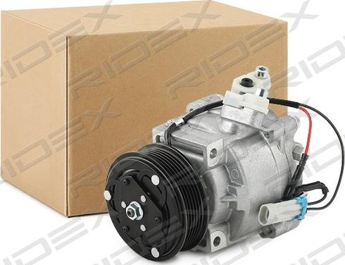 RIDEX 447K0508 - Компрессор кондиционера autospares.lv