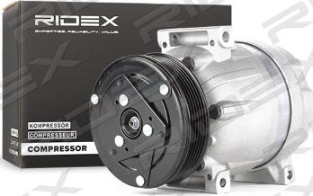 RIDEX 447K0099 - Компрессор кондиционера autospares.lv