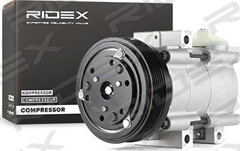 RIDEX 447K0054 - Компрессор кондиционера autospares.lv