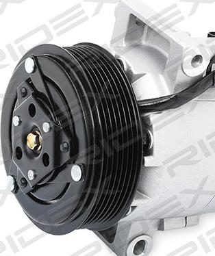 RIDEX 447K0056 - Компрессор кондиционера autospares.lv