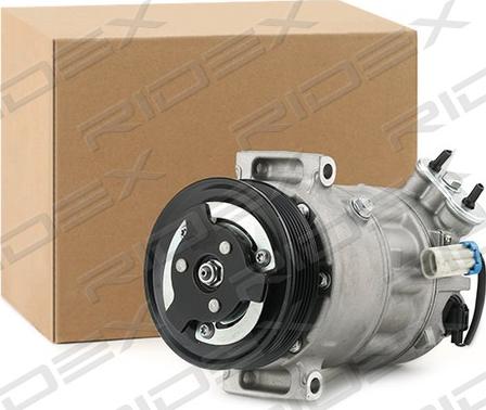 RIDEX 447K0058 - Компрессор кондиционера autospares.lv