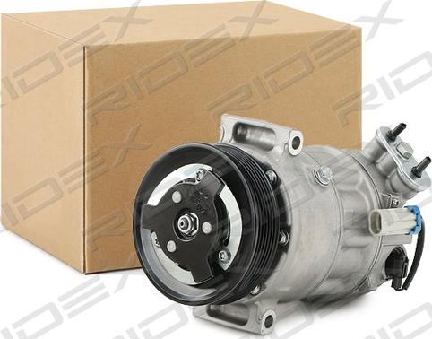 RIDEX 447K0058 - Компрессор кондиционера autospares.lv