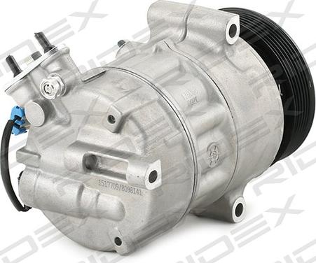 RIDEX 447K0058 - Компрессор кондиционера autospares.lv