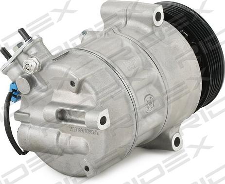 RIDEX 447K0058 - Компрессор кондиционера autospares.lv