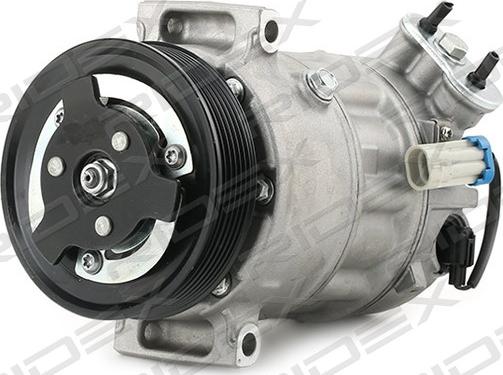 RIDEX 447K0058 - Компрессор кондиционера autospares.lv