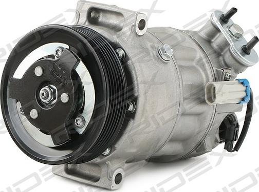 RIDEX 447K0058 - Компрессор кондиционера autospares.lv