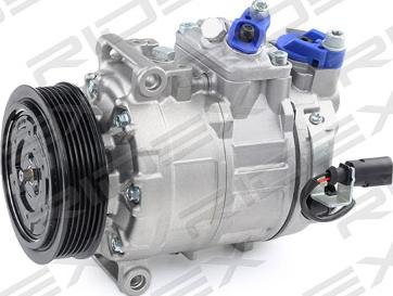 RIDEX 447K0004 - Компрессор кондиционера autospares.lv