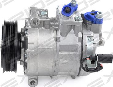 RIDEX 447K0004 - Компрессор кондиционера autospares.lv