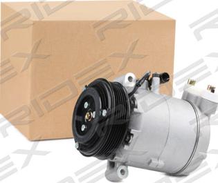 RIDEX 447K0017 - Компрессор кондиционера autospares.lv