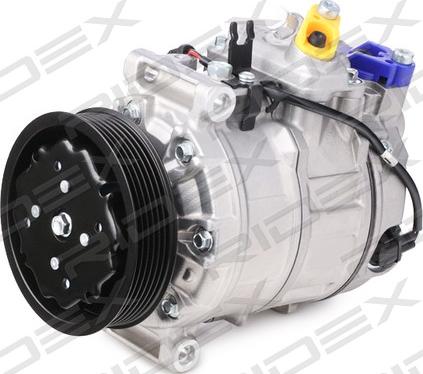 RIDEX 447K0038 - Компрессор кондиционера autospares.lv