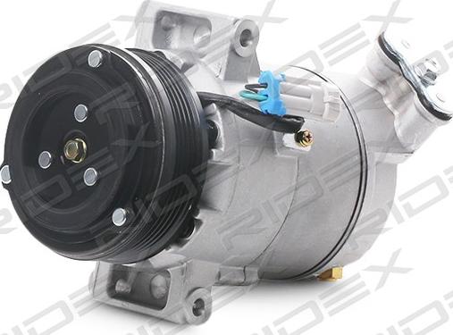 RIDEX 447K0037 - Компрессор кондиционера autospares.lv