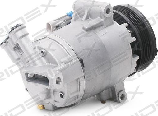 RIDEX 447K0037 - Компрессор кондиционера autospares.lv