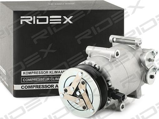 RIDEX 447K0152 - Компрессор кондиционера autospares.lv