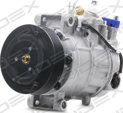 RIDEX 447K0168 - Компрессор кондиционера autospares.lv