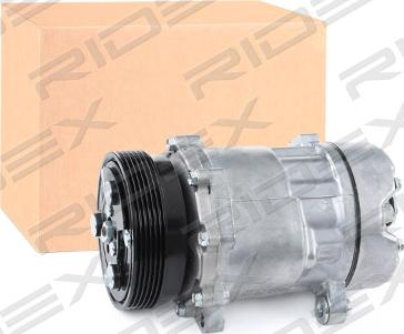 RIDEX 447K0108 - Компрессор кондиционера autospares.lv