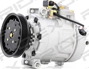 RIDEX 447K0103 - Компрессор кондиционера autospares.lv