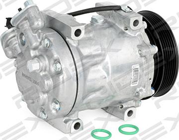 RIDEX 447K0102 - Компрессор кондиционера autospares.lv