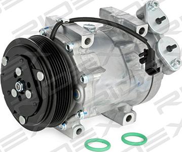 RIDEX 447K0102 - Компрессор кондиционера autospares.lv