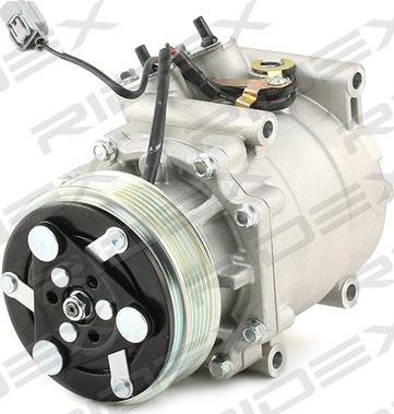 RIDEX 447K0183 - Компрессор кондиционера autospares.lv