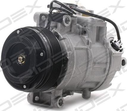 RIDEX 447K0176 - Компрессор кондиционера autospares.lv