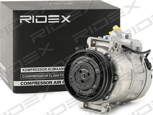 RIDEX 447K0349 - Компрессор кондиционера autospares.lv