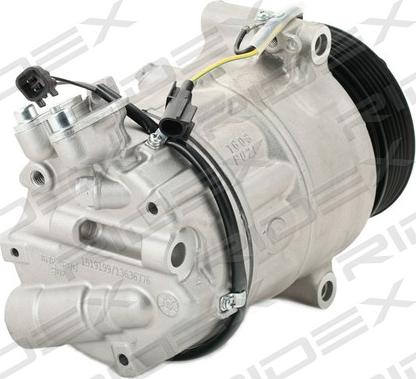 RIDEX 447K0340 - Компрессор кондиционера autospares.lv