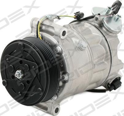 RIDEX 447K0340 - Компрессор кондиционера autospares.lv