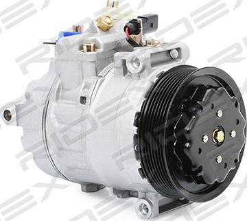 RIDEX 447K0316 - Компрессор кондиционера autospares.lv