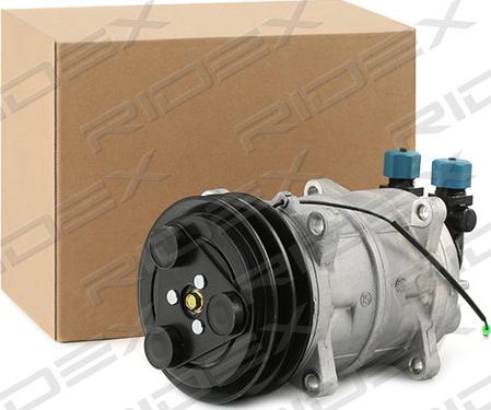 RIDEX 447K0383 - Компрессор кондиционера autospares.lv