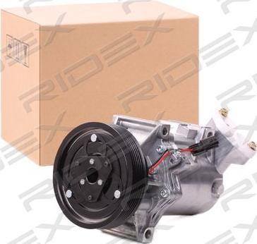 RIDEX 447K0338 - Компрессор кондиционера autospares.lv