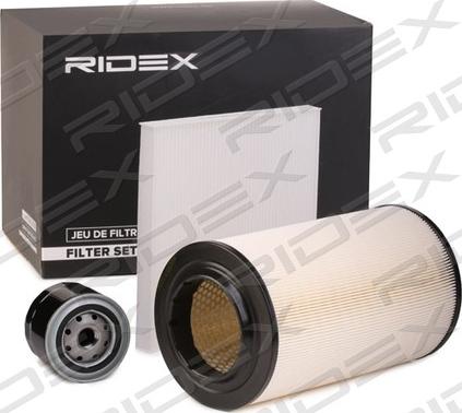 RIDEX 4055F0510 - Комплект фильтра autospares.lv