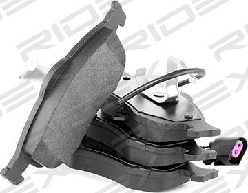 RIDEX 402B0333 - Тормозные колодки, дисковые, комплект autospares.lv