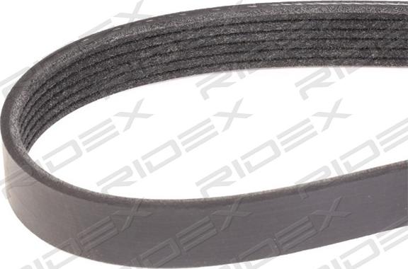 RIDEX 4172P0007 - Водяной насос + комплект ручейковых ремней autospares.lv