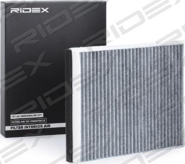 RIDEX 424I0413 - Фильтр воздуха в салоне autospares.lv