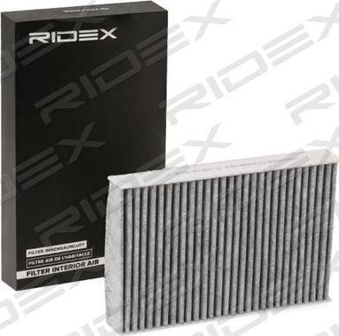 RIDEX 424I0421 - Фильтр воздуха в салоне autospares.lv