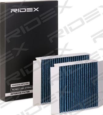 RIDEX 424I0503 - Фильтр воздуха в салоне autospares.lv