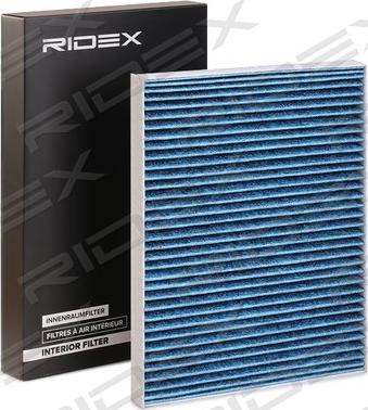 RIDEX 424I0507 - Фильтр воздуха в салоне autospares.lv