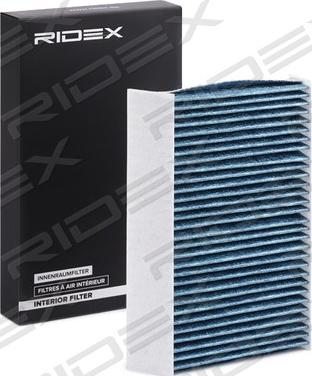 RIDEX 424I0510 - Фильтр воздуха в салоне autospares.lv