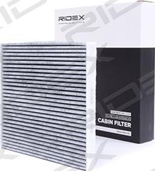 RIDEX 424I0045 - Фильтр воздуха в салоне autospares.lv