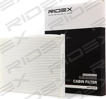 RIDEX 424I0048 - Фильтр воздуха в салоне autospares.lv