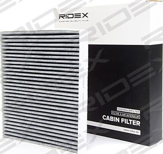 RIDEX 424I0006 - Фильтр воздуха в салоне autospares.lv